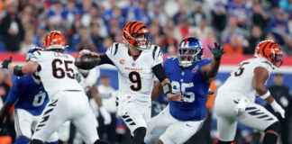 New York Giants Vs Bengals Match Player Stats: Who Dominated?