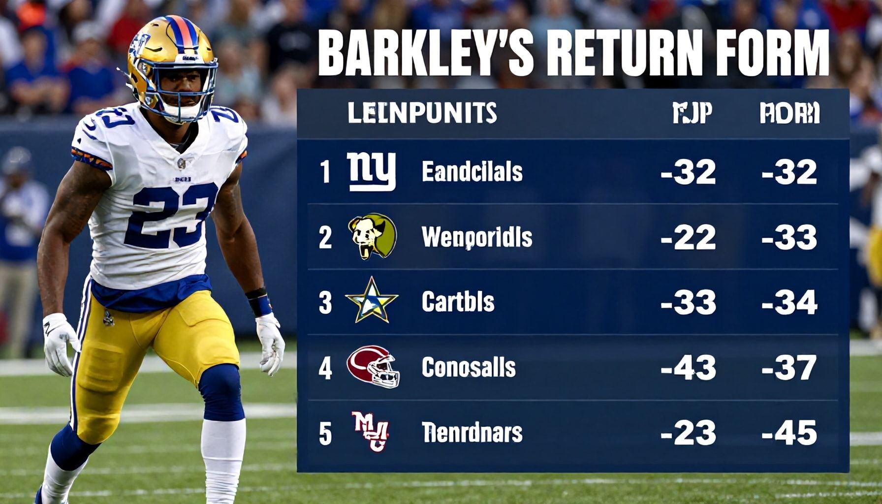 Barkley's Return to Form