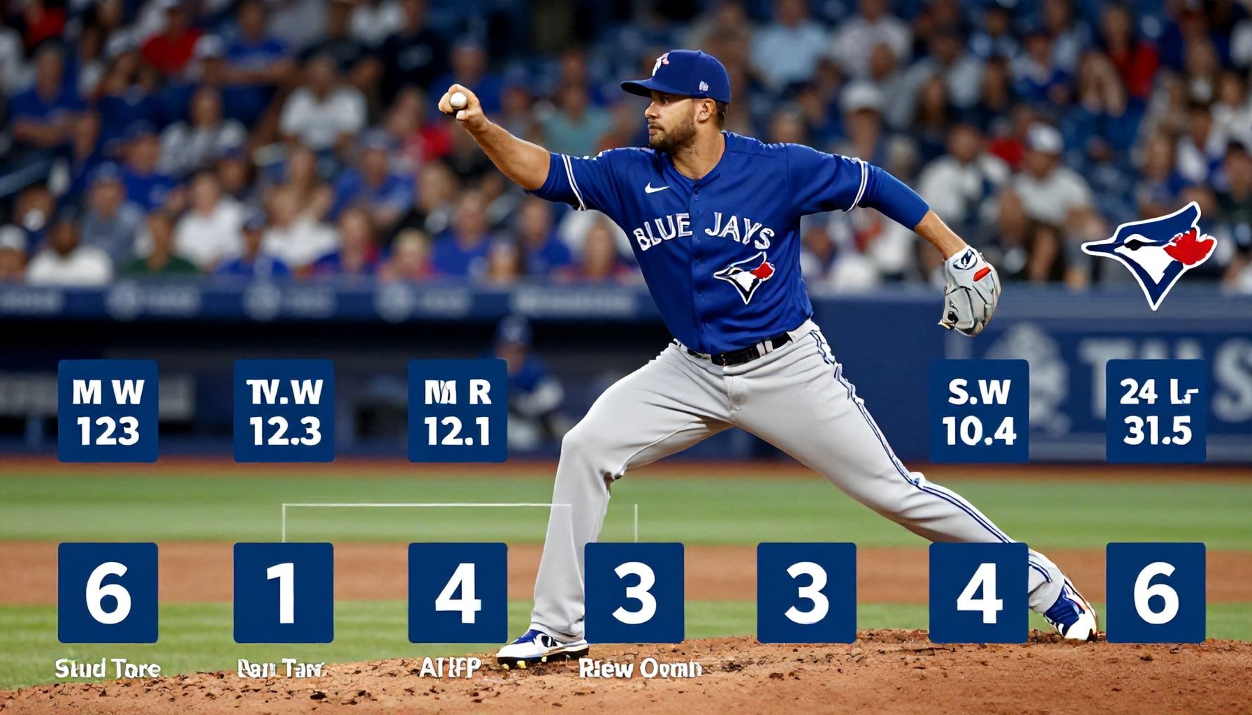 Breakdown of the Blue Jays' star's cycle
