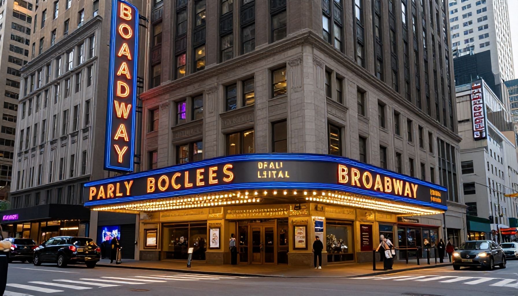 Broadway's Dazzling Theater District