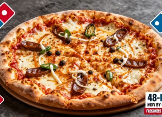 Domino’s Launches New York-Style Pizza with 48-Hour Freshness Guarantee