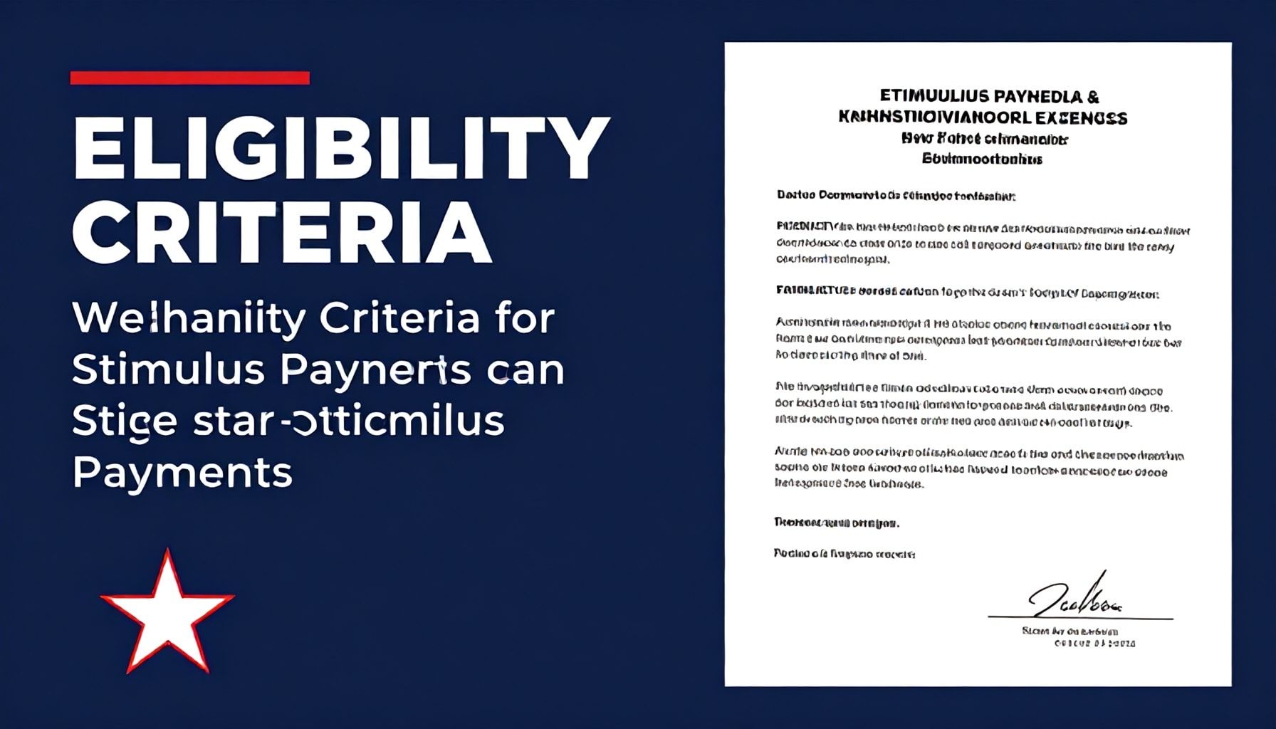 Eligibility Criteria for Stimulus Payments