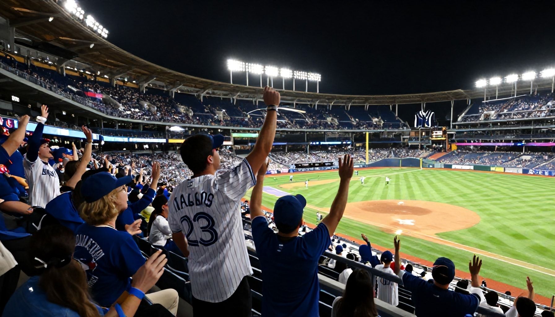 Fans Anticipate Electric Atmosphere