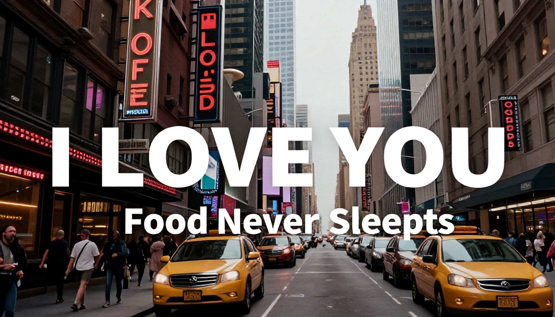 Food Scene That Never Sleeps