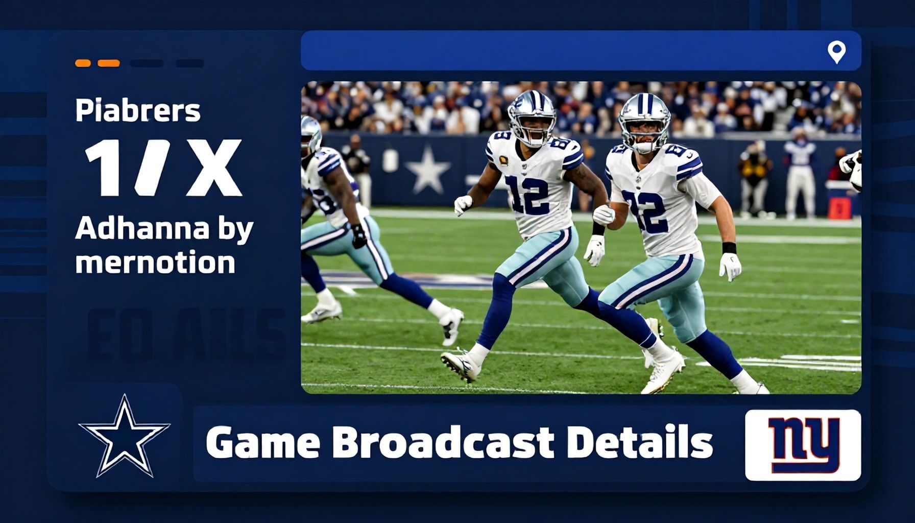 Game Broadcast Details for Viewers