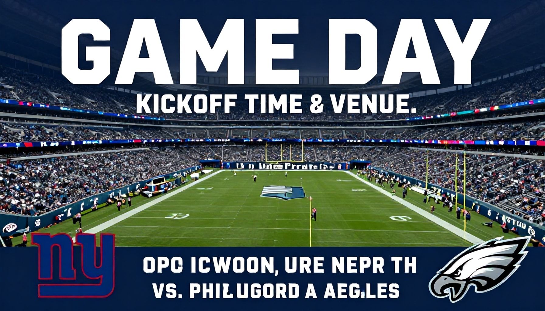 Game Day: Kickoff Time and Venue