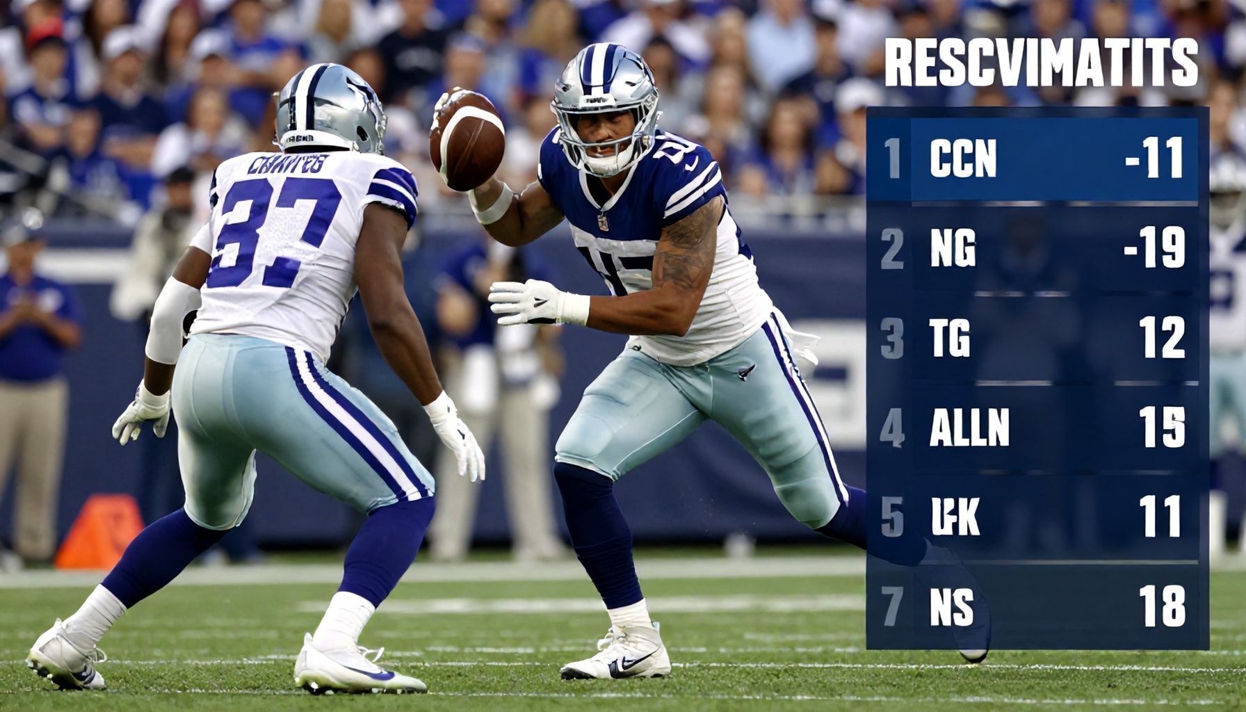 Giant's Defense Proves Formidable Opponent for Cowboys