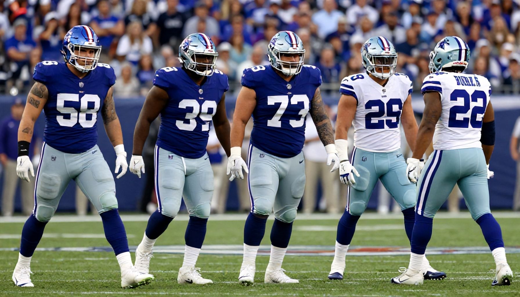 How the Giants' O-Line Enables Success