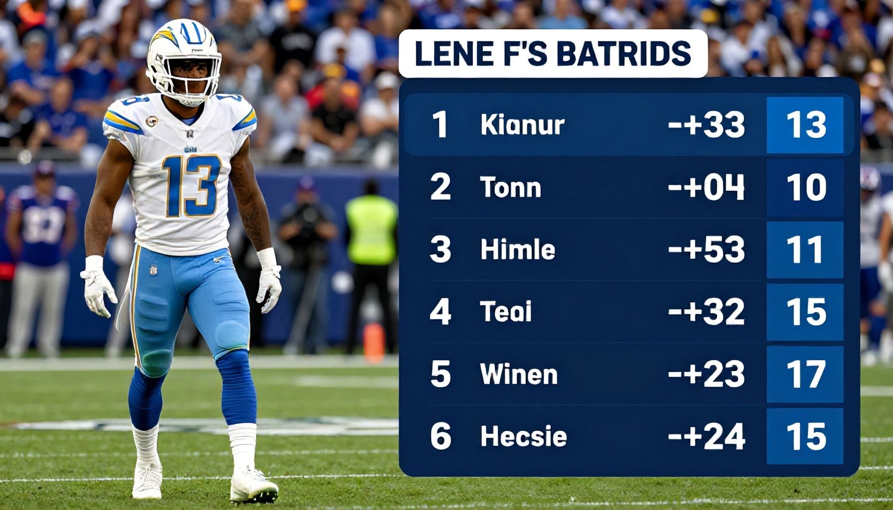 Impact of Ekeler's Yards on Game Outcome