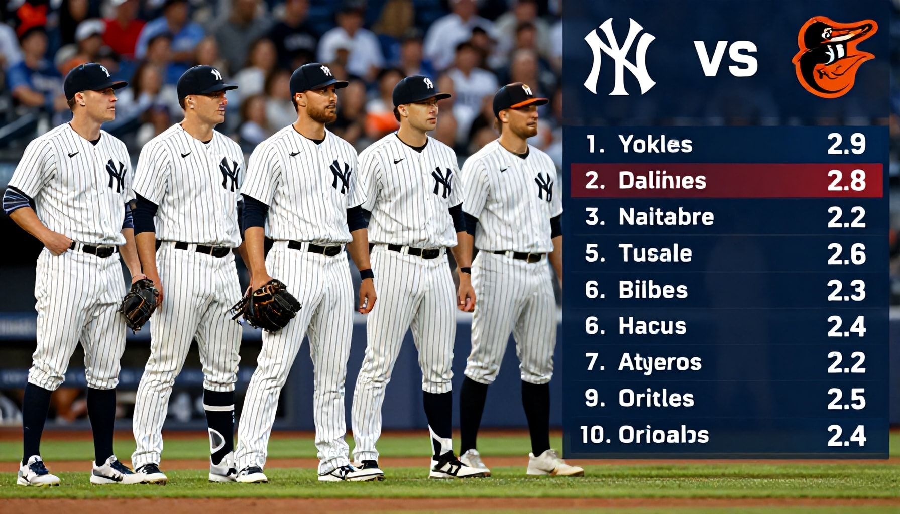 Impact of Yankees' lineup depth