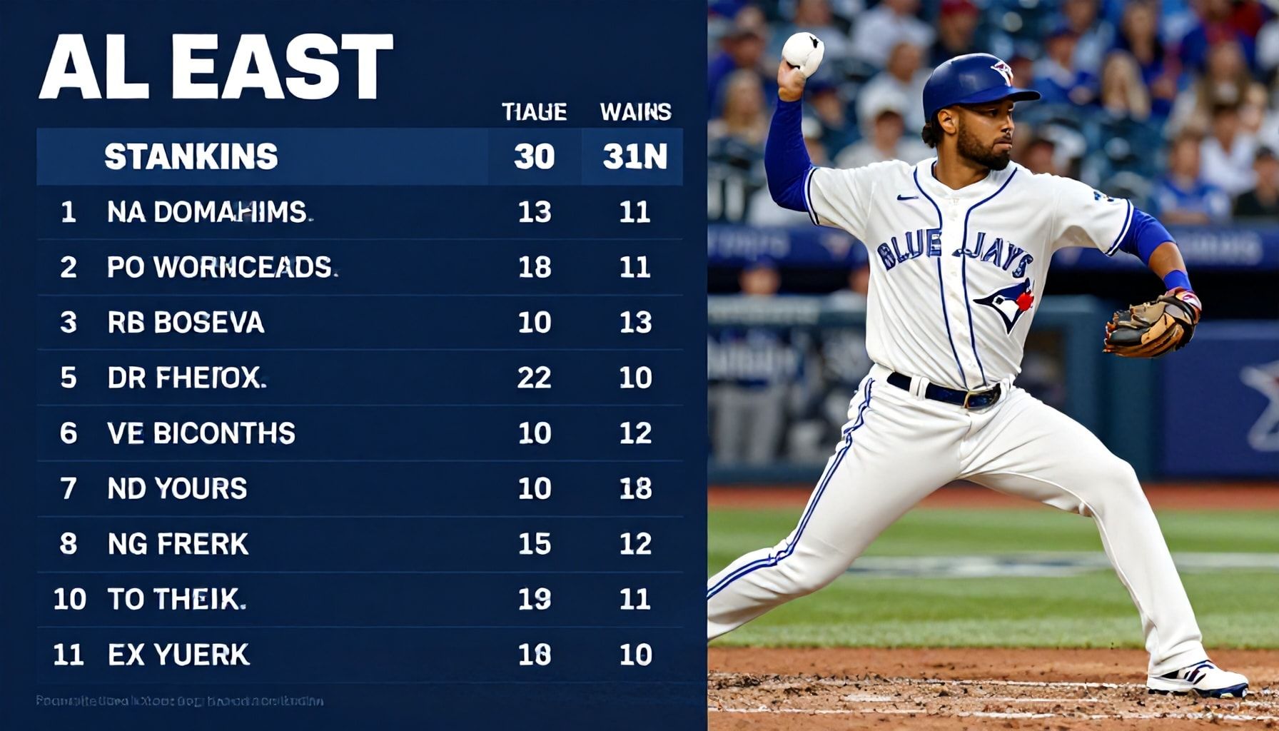Impact on the AL East standings