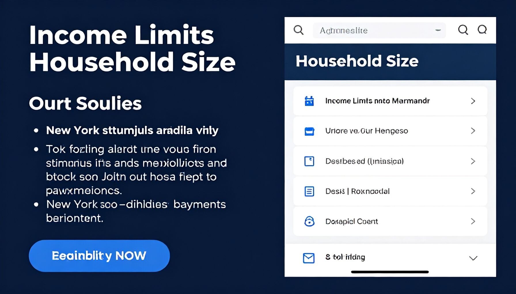 Income Limits and Household Size