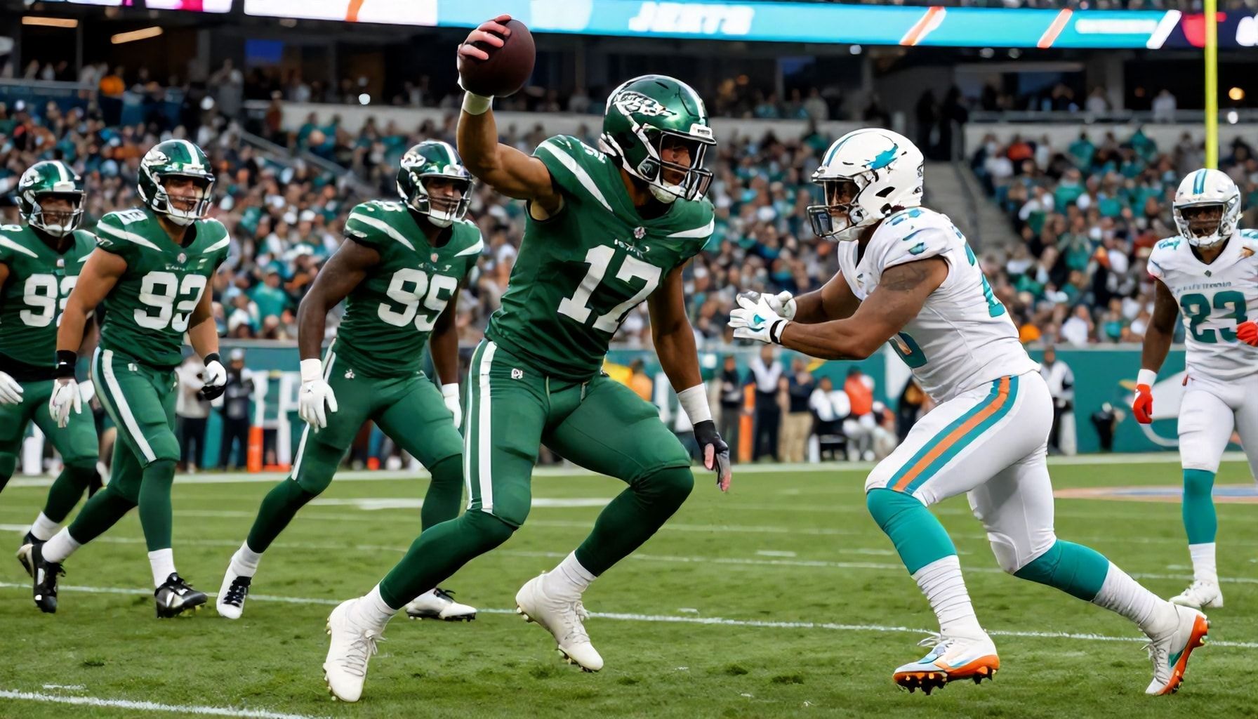 Jets' recent success on the line