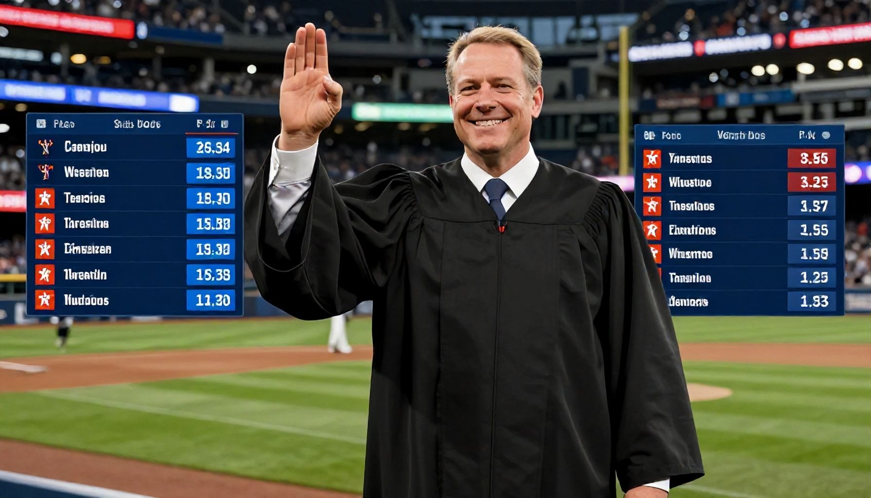 Judge's power display steals the show