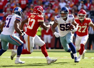 Chiefs aim for third straight win against Giants on Sunday
