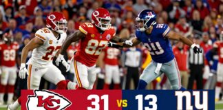 Chiefs Dominate Giants with 31-13 Victory in Week 5