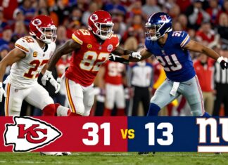 Chiefs Dominate Giants with 31-13 Victory in Week 5