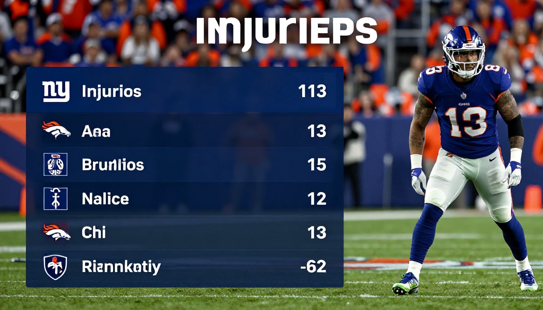 Key Injuries Affecting Matchup