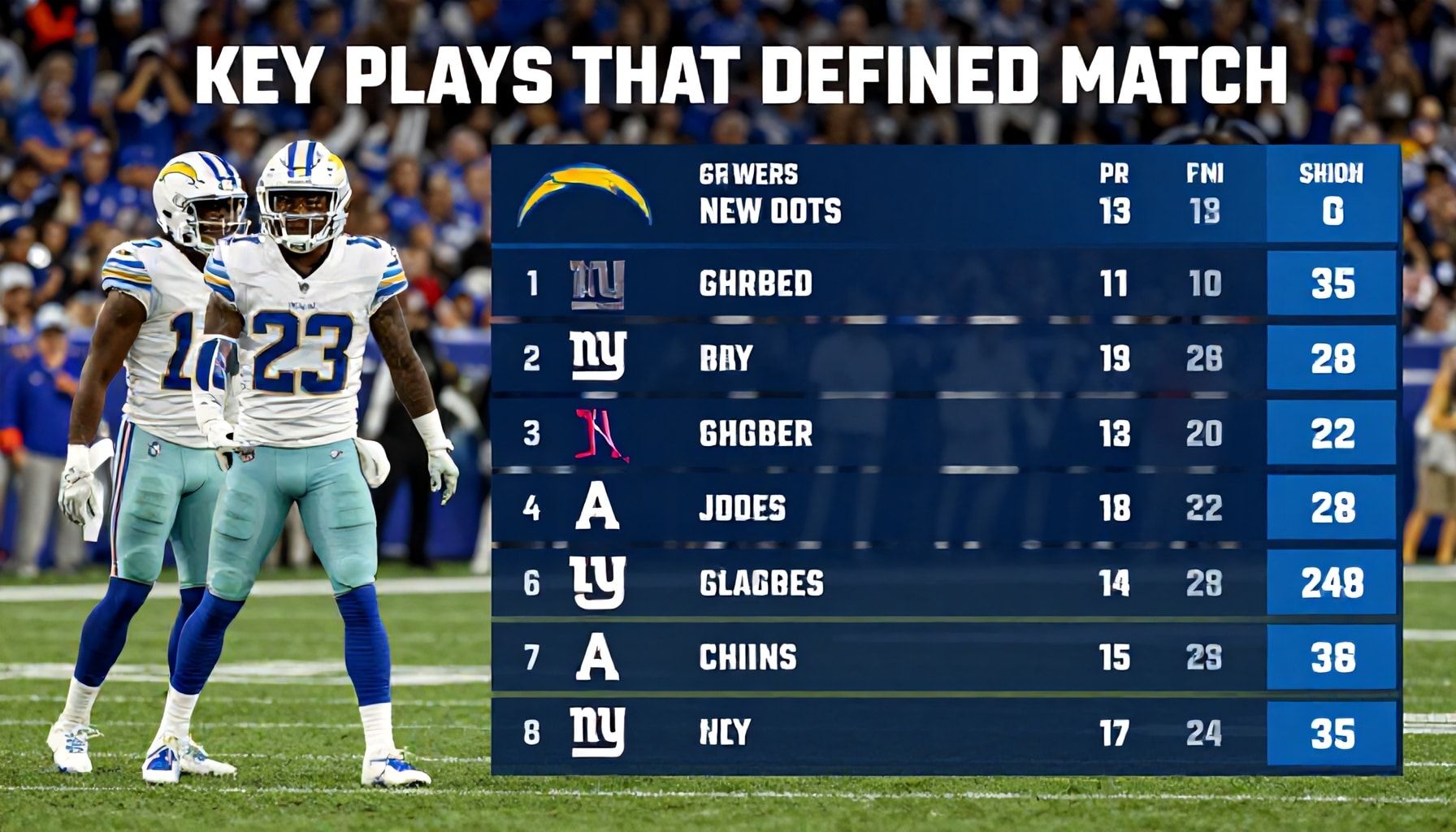 Key Plays That Defined the Match