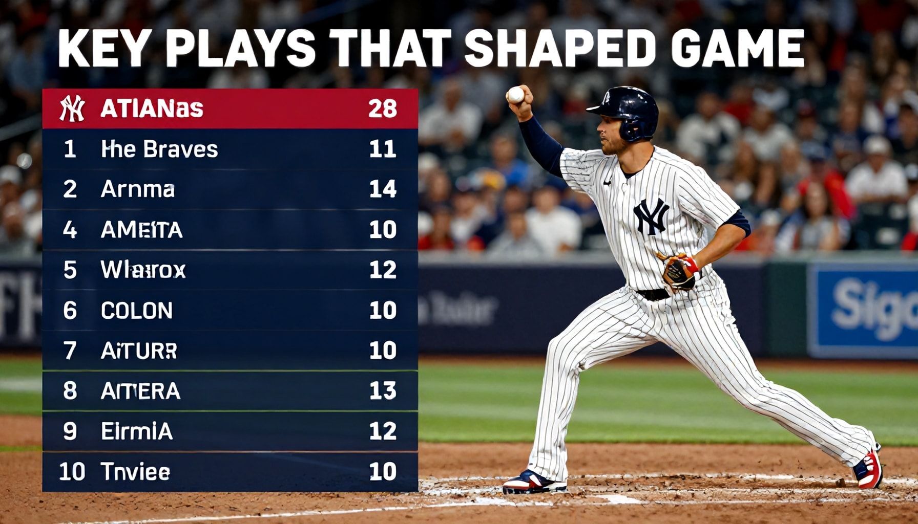 Key Plays That Shaped the Game