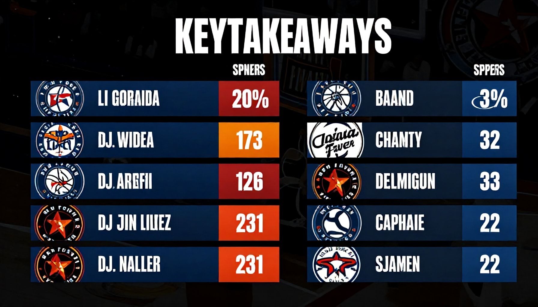 Key takeaways from the game