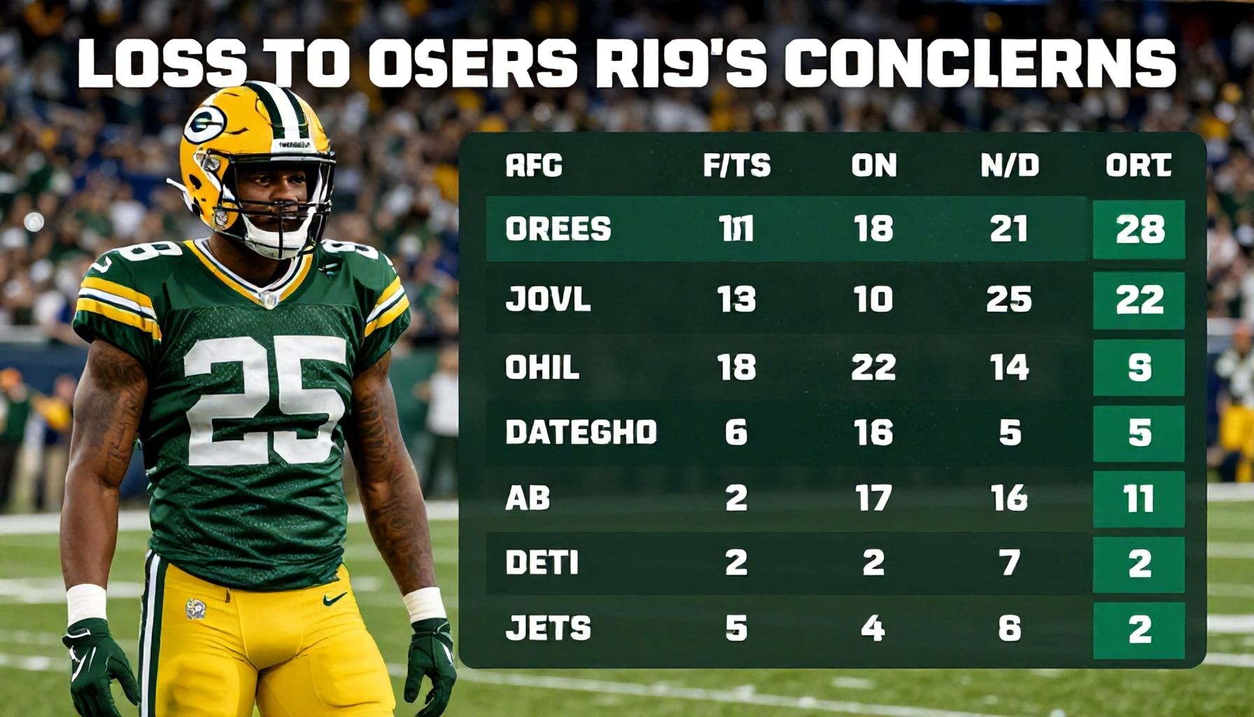 Loss to Packers Raises Concerns About Jets' Future in AFC