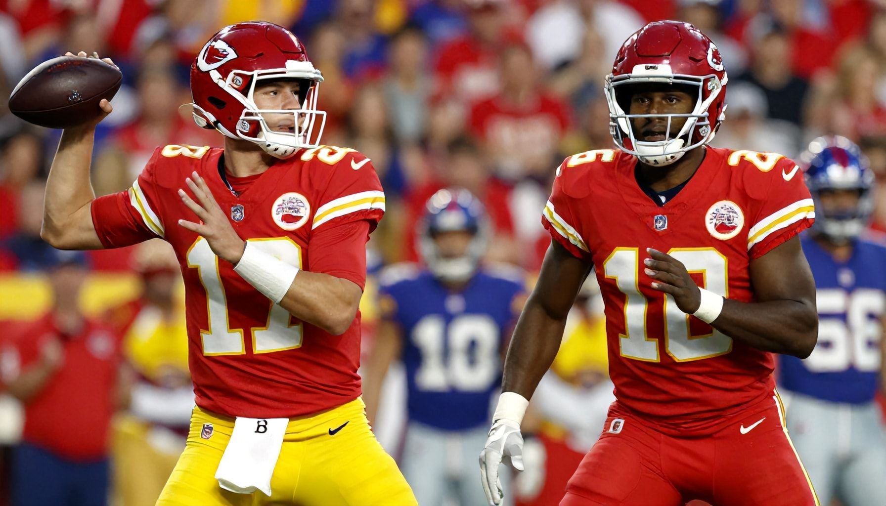 Mahomes and Jones: Quarterback duel takes center stage