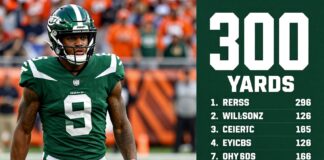 Jets’ Wilson Shines with 300 Yards Passing in Bengals Showdown