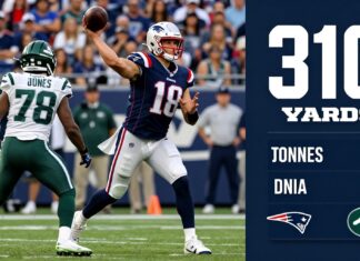 Patriots’ Mac Jones throws for 310 yards in Jets victory