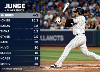 Yankees’ Judge Hits 28th Homer as Yankees Edge Braves 4-3