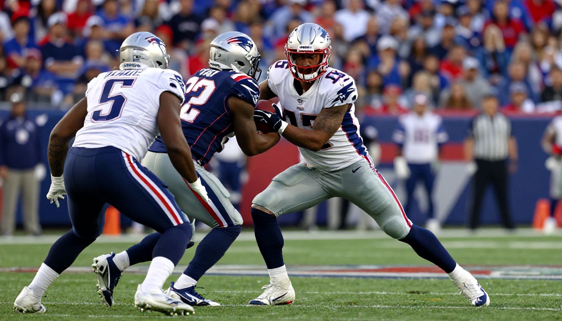 Patriots' defense holds Giants' offense in check