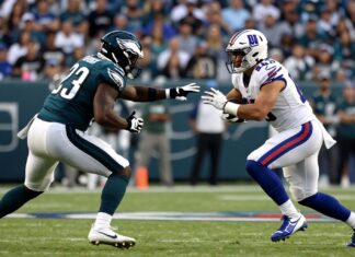 Eagles Clash with Giants in High-Stakes NFC East Showdown
