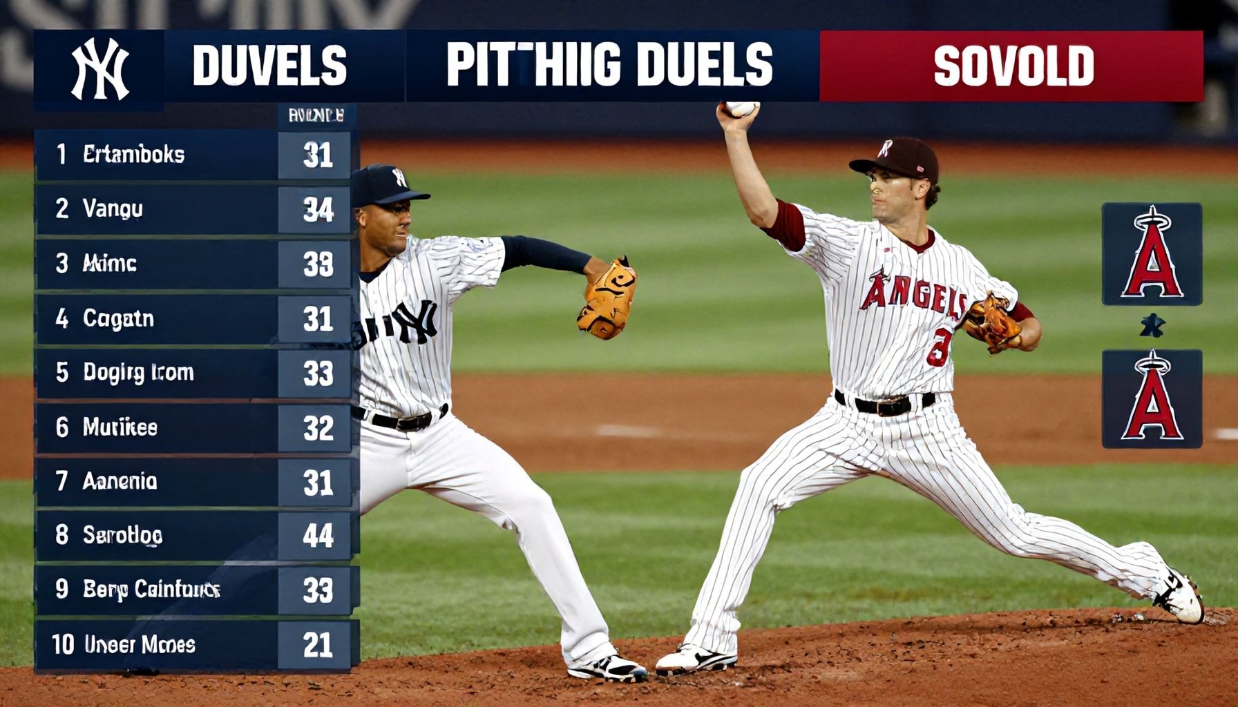 Pitching Duels and Strategic Moves