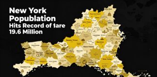 New York State Population Hits Record 19.6 Million