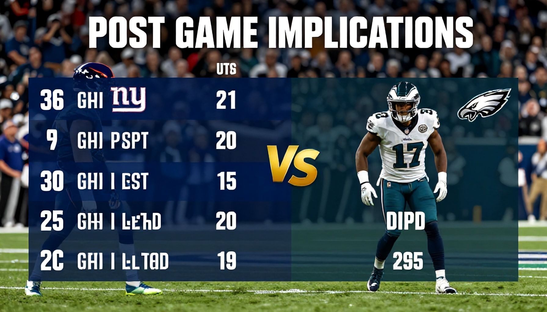 Post-Game Implications for Playoff Picture