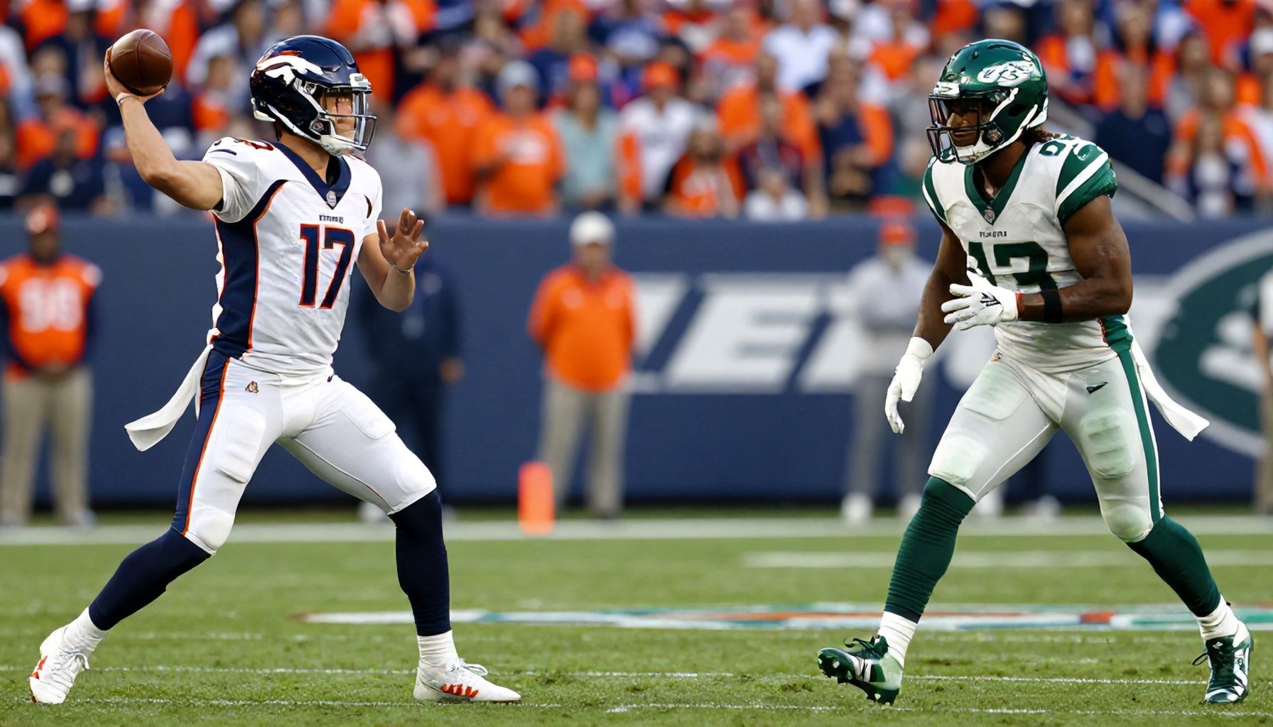 Quarterback duel: Lock vs Wilson