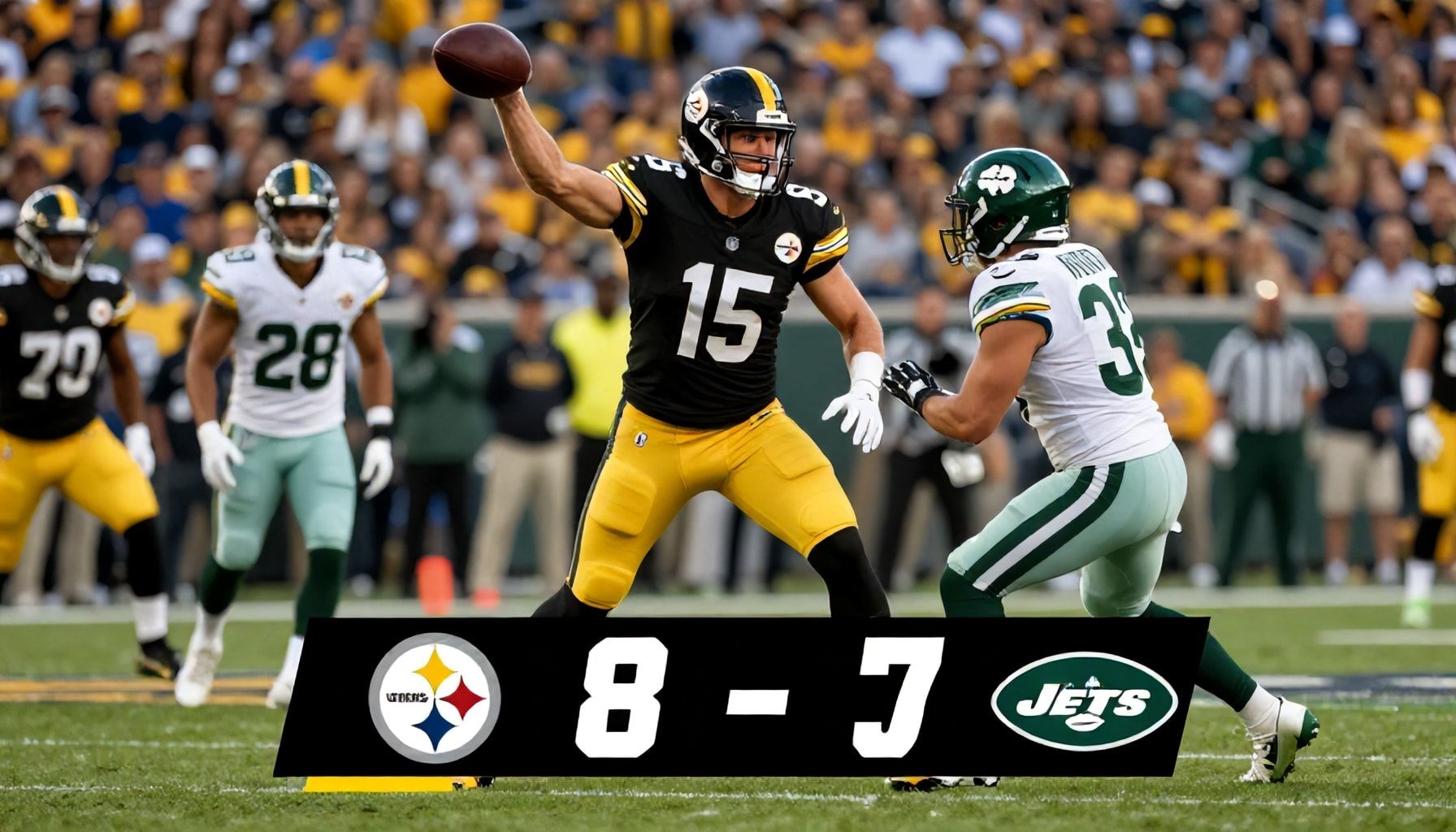 Roethlisberger leads Steelers to victory