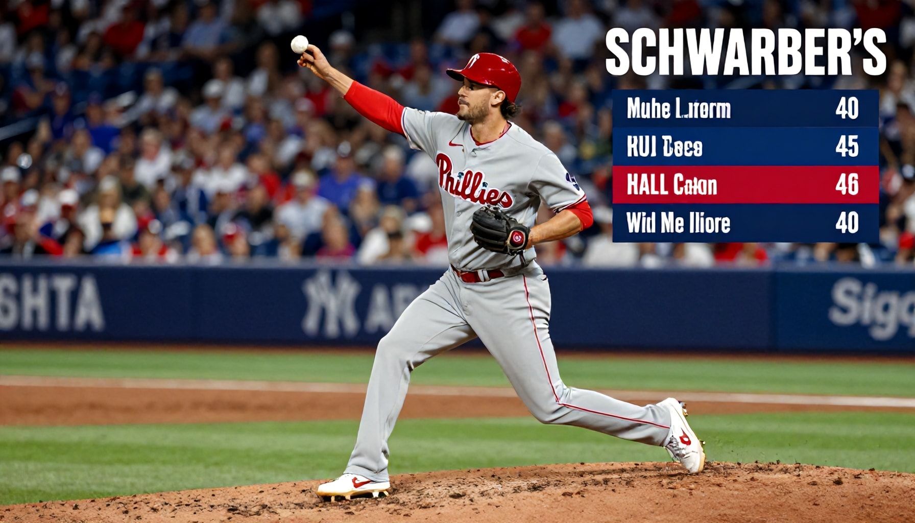 Schwarber's record-breaking performance