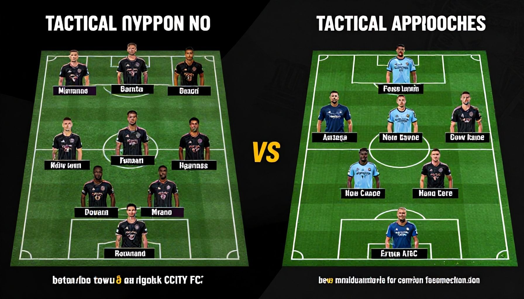 Tactical approaches: How both teams plan to win