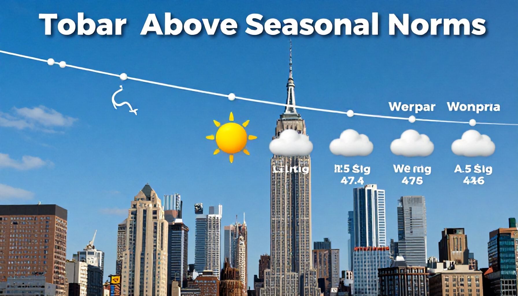 Temperatures to Soar Above Seasonal Norms
