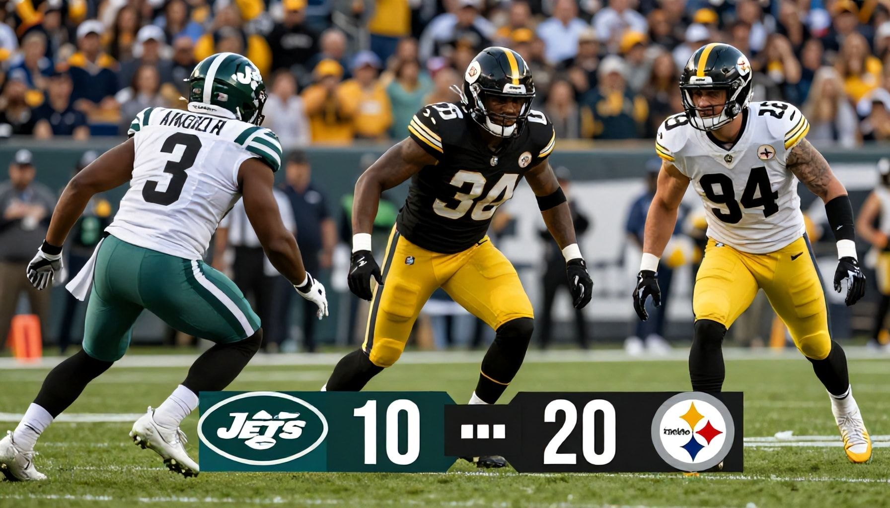 Three touchdowns seal win over Jets