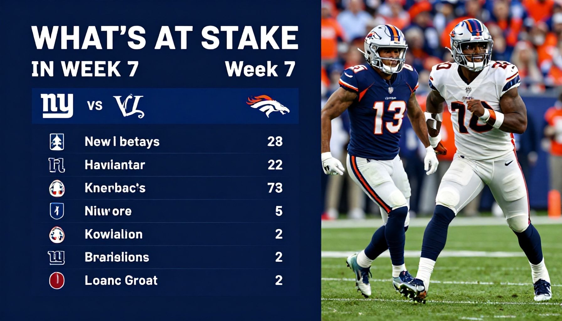 What's at Stake in Week 7