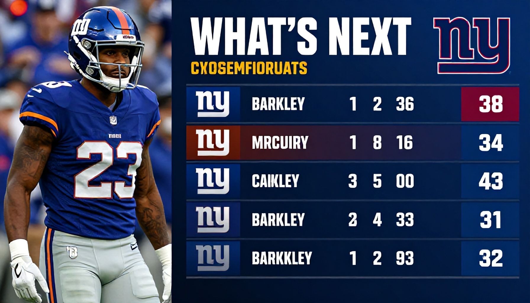 What's Next for Barkley and the Giants