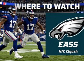 Giants-Eagles Showdown: Where to Watch Sunday’s NFC East Clash