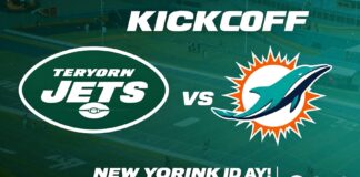 Jets vs. Dolphins: Kickoff at 1 p.m. ET on CBS