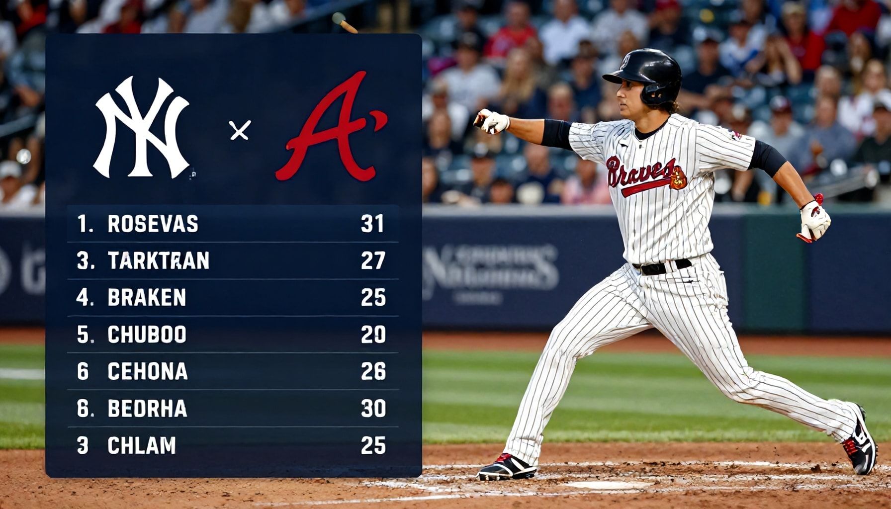 Yankees and Braves Clash in Tight AL Battle