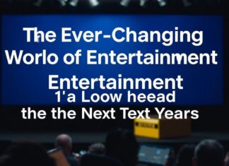 The Ever-Evolving Landscape of Entertainment: What to Expect in the Next Decade The Ever-Changing World of Entertainment: A Look Ahead at the Next Ten Years