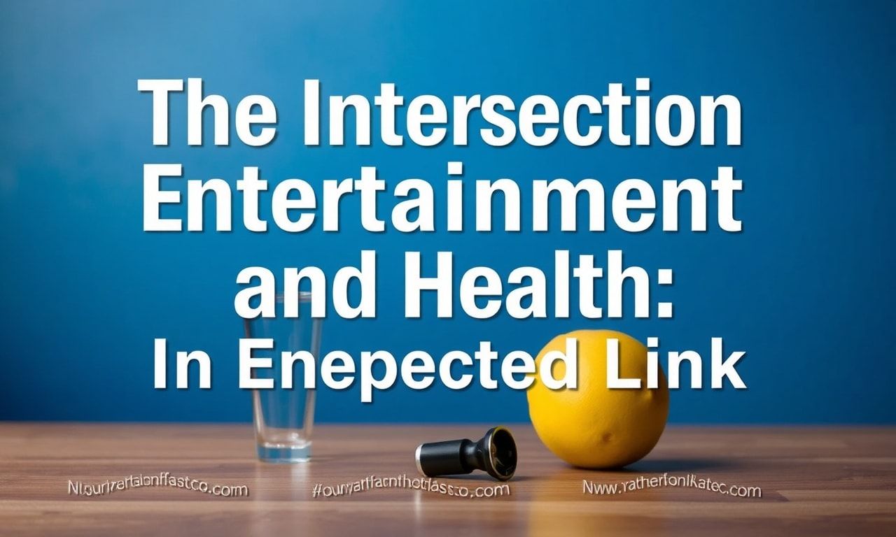 The Intersection of Entertainment and Health: A Surprising Connection