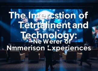 The Intersection of Entertainment and Technology: A New Era of Immersive Experiences The Intersection of Entertainment and Technology: A New Era of Immersive Experiences