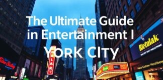 The Ultimate Guide to Entertainment in New York City: From Blockbusters to Broadway The Ultimate Guide to Entertainment in New York City: From Blockbusters to Broadway